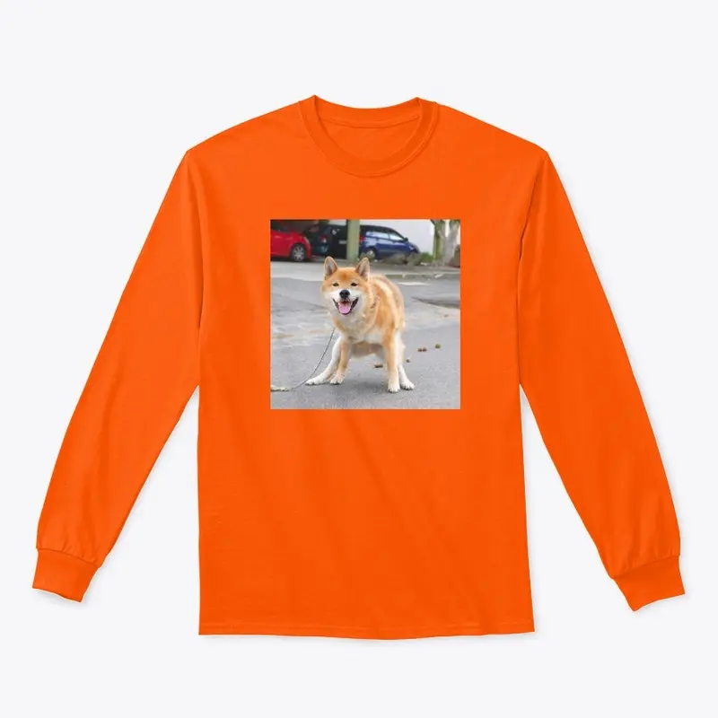 Happy Poop Long Sleeve Tee